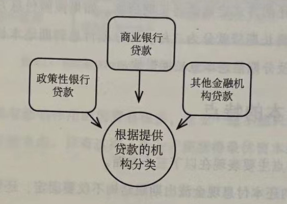 根据提供贷款的机构分类