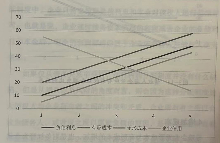 财务杠杆的增加成本效应